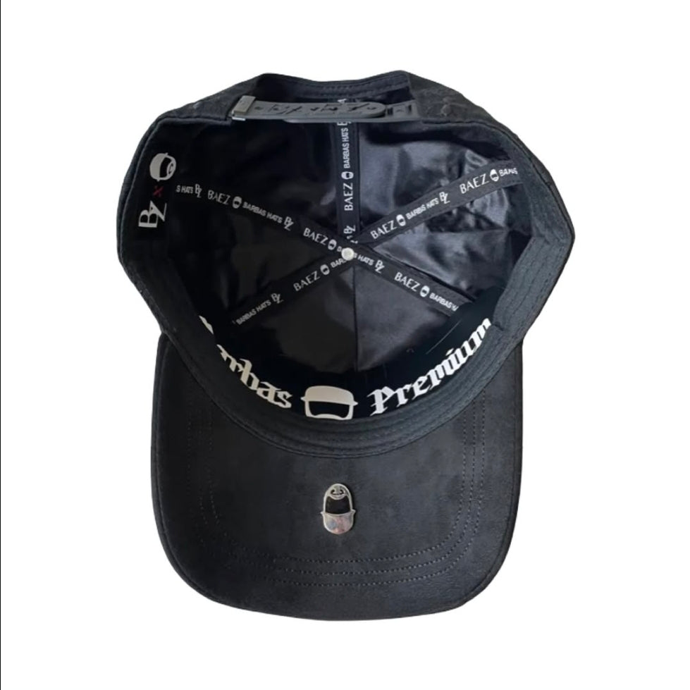 Gorra Barbas Hats Baez Chrome Negro