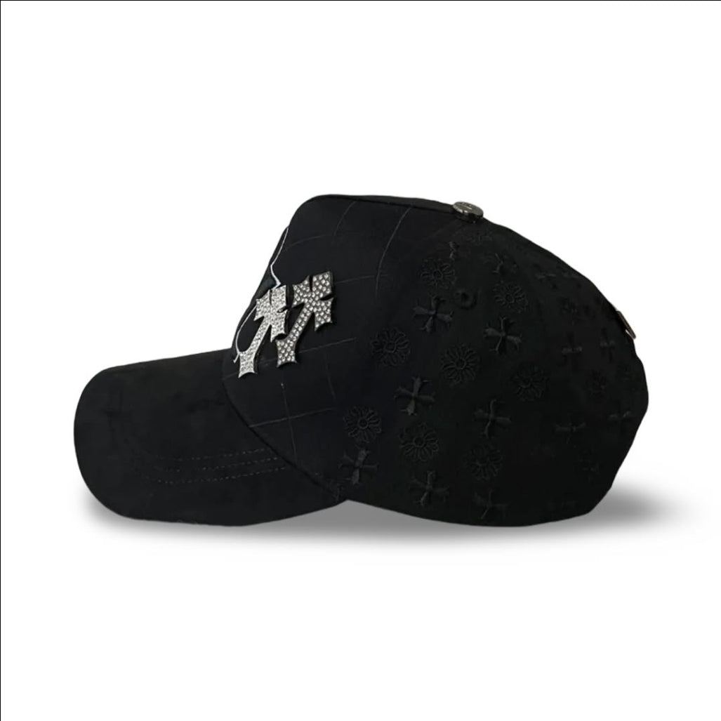 Gorra Barbas Hats Baez Chrome Negro