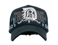 31 HATS X David Benavidez DB31 Black Snapback Hat