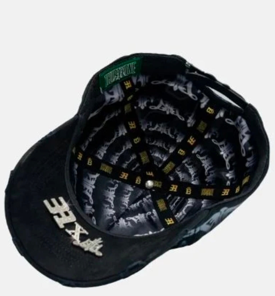 31 HATS X David Benavidez DB31 Black Snapback Hat